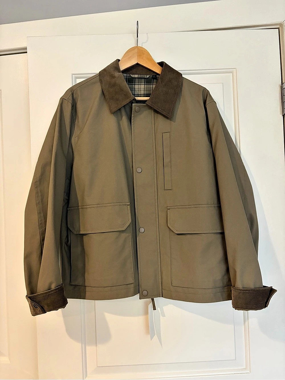 Uniqlo Utility Short Blouson Utility Jacket in Brown Size Small NWT